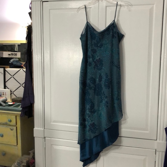 Positive Attitude Spaghetti Strap Satin Dress - Picture 8 of 14